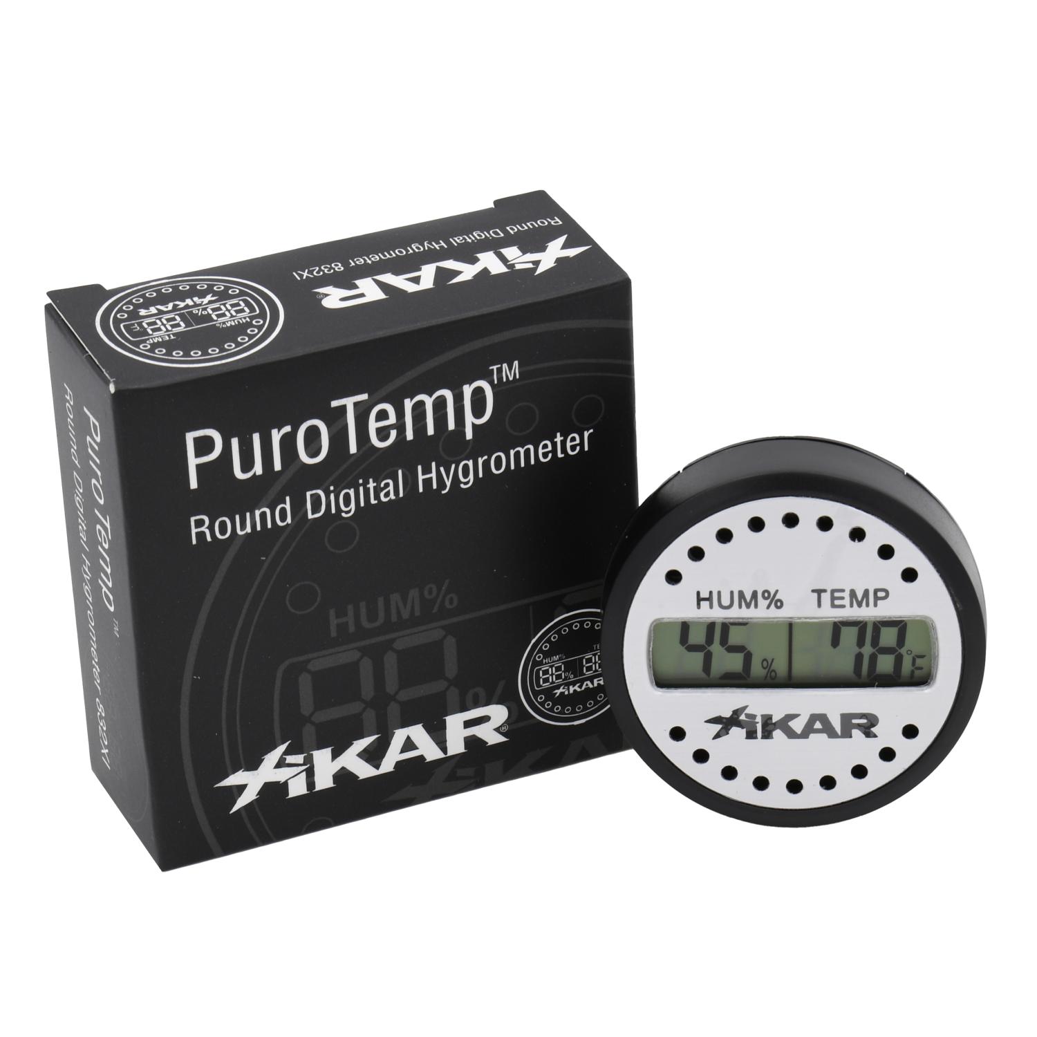 Xikar Hygrometer Rund 832XI