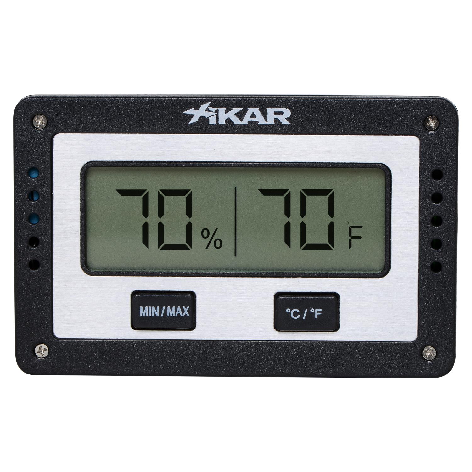 Xikar Hygrometer Rektangulär 833XI