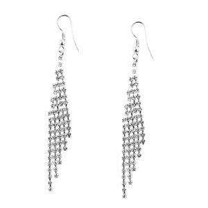 Silverfärgade örhängen från Bijjo