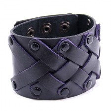 Konstläder armband