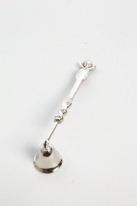 Affari ljussläckare Victoria , silverfärgad