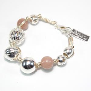 Armband Cecilia beige jade från Baglady