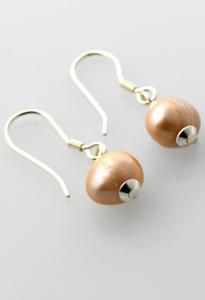 Örhänge Hedda rosa från Baglady