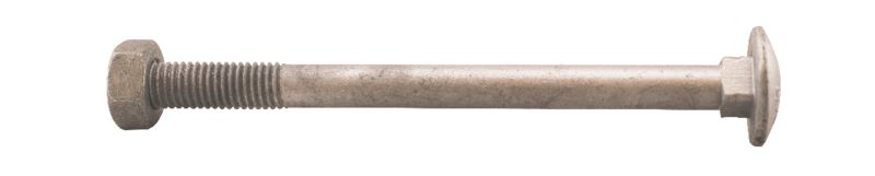 Vagnsbult M10X130 VFZ 30st/frp DIN603 4.8