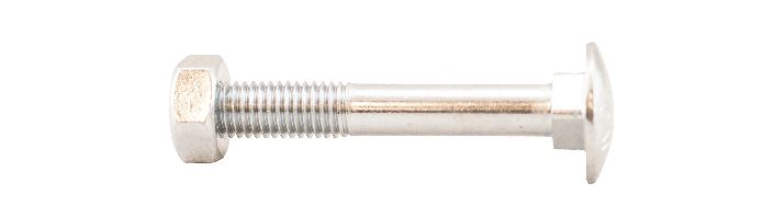 Vagnsbult med mutter 10,0x70 30st/frp FZB DIN603