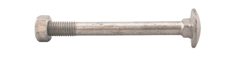 Vagnsbult M12X130 VFZ 20st/frp DIN603 4.8