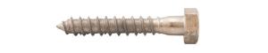 Fransk Träskruv 12,0x75 50st/frp T6S Varmförzinkad DIN571