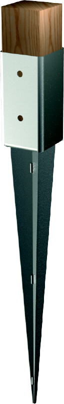 Stolpspjut 48x48x600x2 1st VFZ