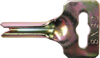 Nyckelank. BDN 8x32-BZY 50st/frp