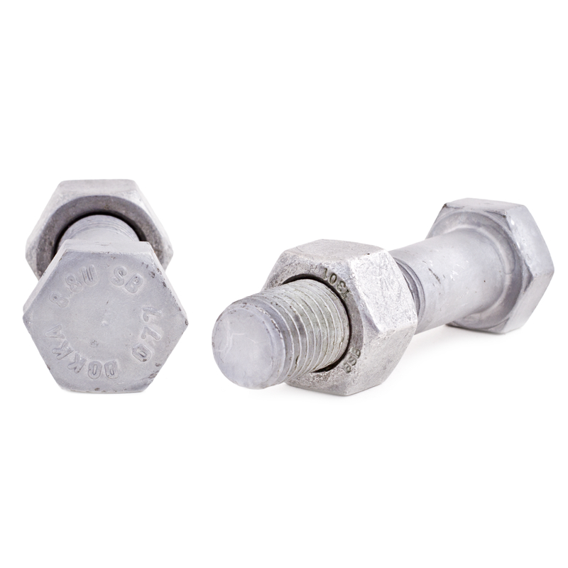 STÅLBYGGNADSSKRUV-8.8U M16x170 25st/frp 6kt SB-Set VFZ