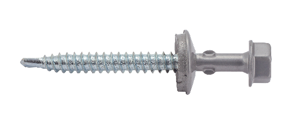 Farmarskruv 4,8X50 150st/frp med vingar Silver RAL 9006