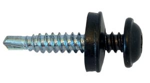 MONTAGESKRUV 4,2X25 100st/frp M BRICKA MFT SVART BORR RAL 9011 TX20