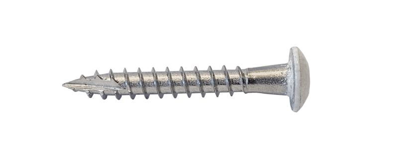 RÄNNKROKSSKRUV 4,8X35 150st/frp MFT A2 TX20 VIT RAL9010