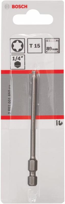 Bosch extra hård bits 1/4" 89mm tx15