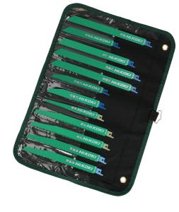 Tigersågsblad sats HIKOKI 12st blad/frp