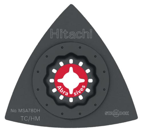 SLIPPLATTA TREKANT KARBID 78X78MM