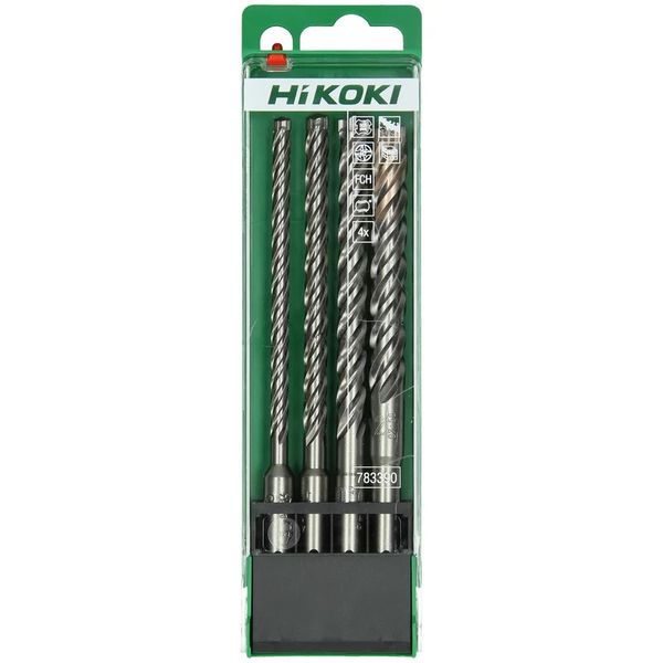 HAMMARBORRSET SDS-PLUS 4-SKÄR 4 delar