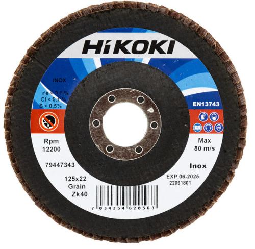 LAMELLSLIPSKIVA 125MM K40 FLAT