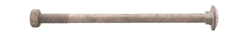 Vagnsbult M8X140 VFZ 50st/frp DIN603 4.8