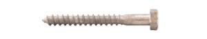 Fransk Träskruv 8,0x75 100st/frp T6S Varmförzinkad DIN571