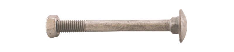 Vagnsbult M8X80 VFZ 70st/frp DIN603 4.8