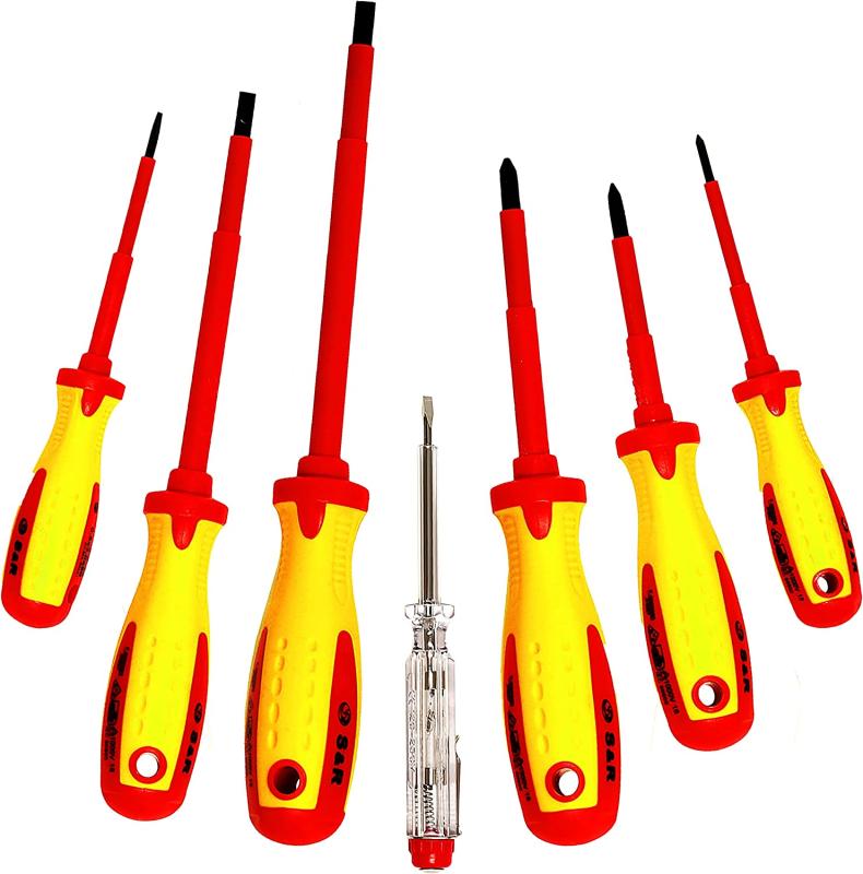 S&R ISOLERADE SKRUVMEJSLAR 7 DELAR