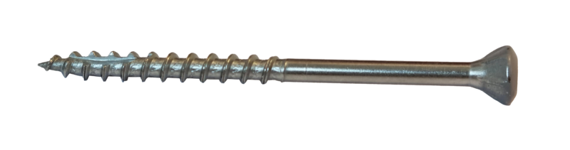 FASADSKRUV 4,5X65 GRÅ RAL7004 A4 200st/frp