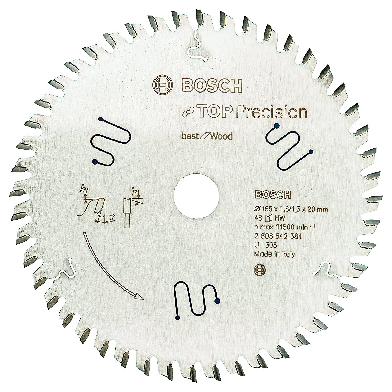 Bosch cirkelsågblad trä 165X20X1,8 ST573