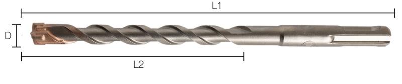 HAMMARBORR SDS PLUS PREMIUM PGM FYRSKÄR 6.0x200/260MM ST