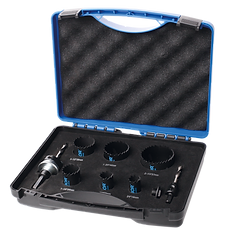 LABOR HÅLSÅG SET BI METALL PVC ELEKTRIKER 22-64MM
