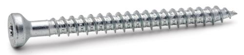 KARMHYLSSKRUV FÖR TRÄ 6,0X65 FZB 100st/frp