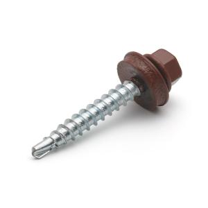 FARMARSKRUV TRÄ 4,8x50 UTV MÖRKRÖD 150st/frp