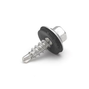 ÖVERLAPPSKRUV ALU. 5,5x20 ALU KLARLACK 250st/frp