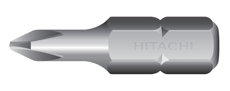 BITS 1/4" PH1 25MM 3st/frp