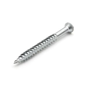 LIST/SOCKELSKRUV STÅL 1 MM 3,8x41 VIT 200st/frp