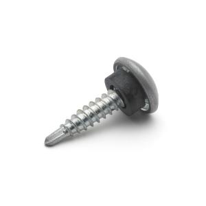 FASADSKRUV Ö-L STÅL 4,8x23 UTV SILVER 100st/frp