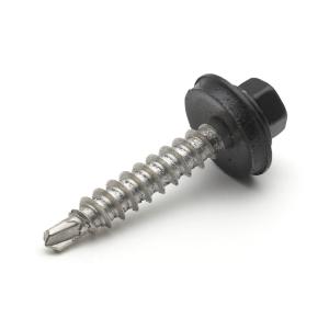 FARMARSKRUV TRÄ 5,5x35 ALU SVART 150st/frp