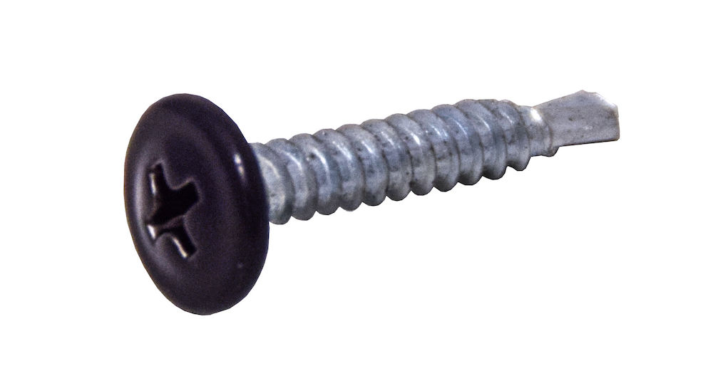 MONTAGESKRUV 4,2X25 200st/frp PLÅT BORRSPETS FZB PH2 SVART