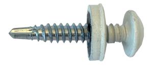 MONTAGESKRUV 4,2X25 100st/frp M BRICKA  MFT VIT BORR RAL 9010 TX20