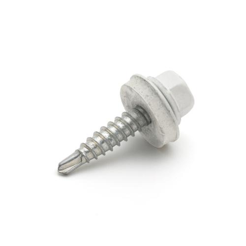 ÖVERLAPPSKRUV STÅL 4,8x23 UTV VIT 250st/frp