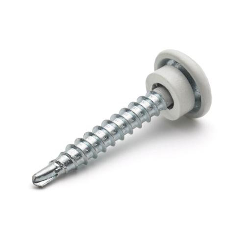 FASADSKRUV TRÄ 4,8x35 UTV VIT 100st/frp