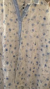 Blus Spets / Denim, Gloria - Qnuz      BERÄKNAD LEV: MARS