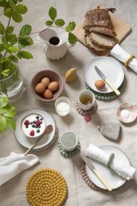 Tovade servetthållare, Lavendel (Set om 2) (14113) -Én Gry & Sif