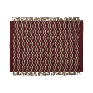 Tallriksunderlägg / Duk, Röd / Natur, Elina - Affari