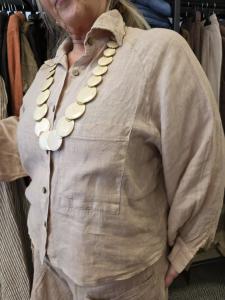 Linneskjorta Sand, Edit  - Cabana Living