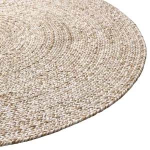 Juni Jutematta Natur/Vit, Dia: 90 cm (Affari)