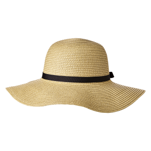 Stråhatt San Remo, Natur med svart band