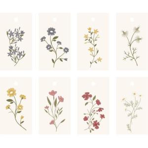 Tags i kartong, Blommor, set om 5 - Ib Laursen