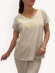 T-shirt, Boheme Beige - Gemini