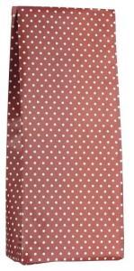 Papperspåse, Röd med vita prickar -  Ib Laursen